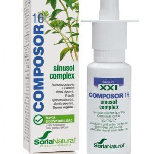 Composor 16 XXI Sinusol 25 ml Soria Natural