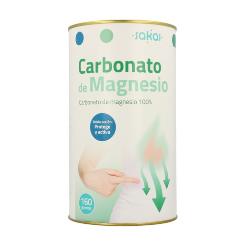 Carbonato Magnesio 160 gramos Sakai