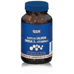 Aceite de Salmón Omega 3 GSN 180 perlas