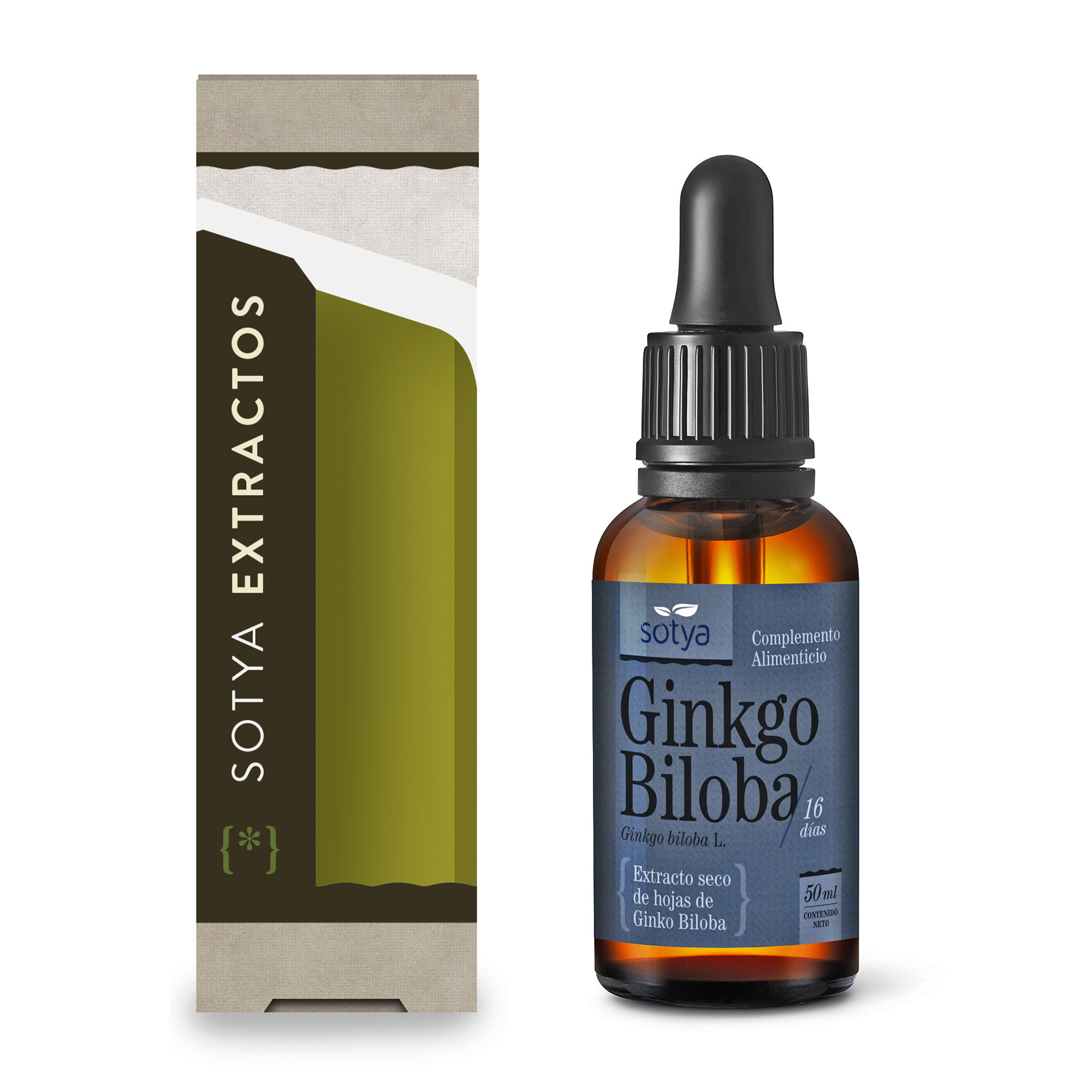 Ginkgo Biloba Extracto 50 mililitros Sotya