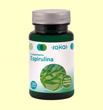 Espirulina 120 comprimidos Sakai