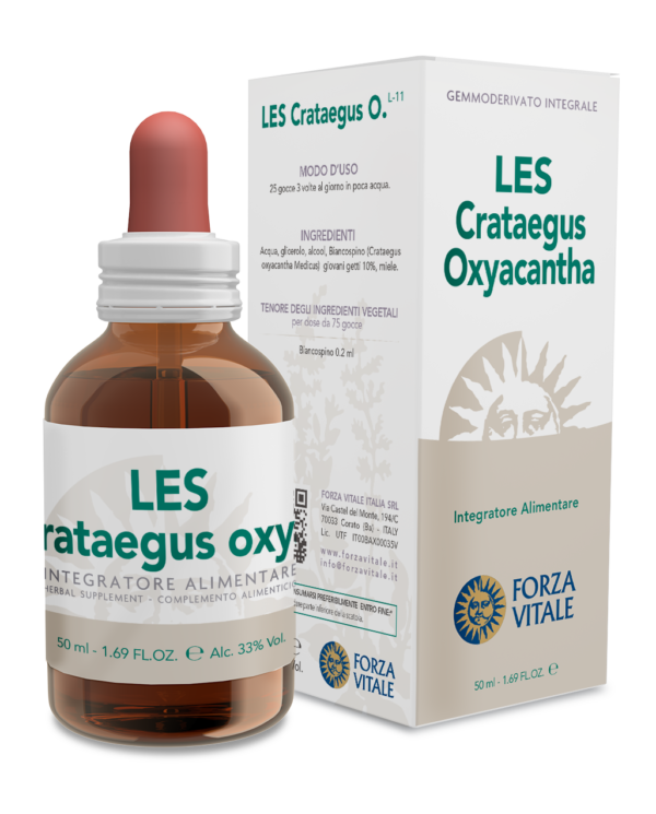Les Crataegus Oxyacantha 50 ml Forza Vitale