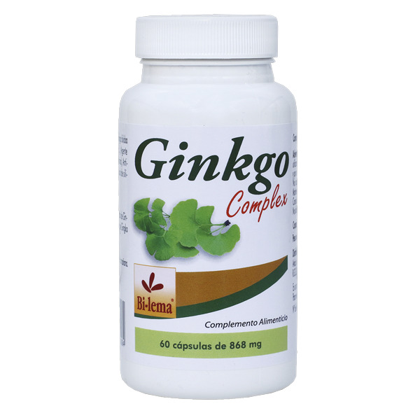 Ginkgo complex 60 cápsulas Bilema