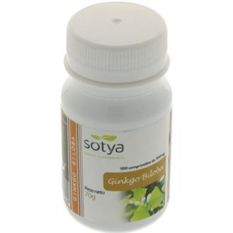 Ginkgo biloba 100 comprimidos Sotya