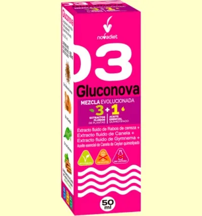 Gluconova 3+1 50ml Novadiet