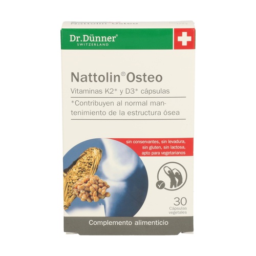 Nattolin Osteo 30 cápsulas Dr Dunner