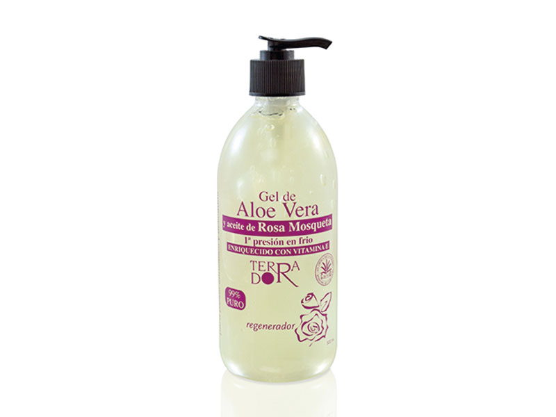Gel Aloe Vera + Rosa de Mosqueta 500 mililitros Derbós